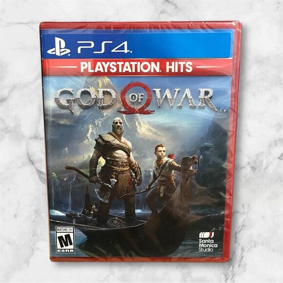 NEW God of War PlayStation Hits PS4 PlayStation Video Game - Picture 1 of 2